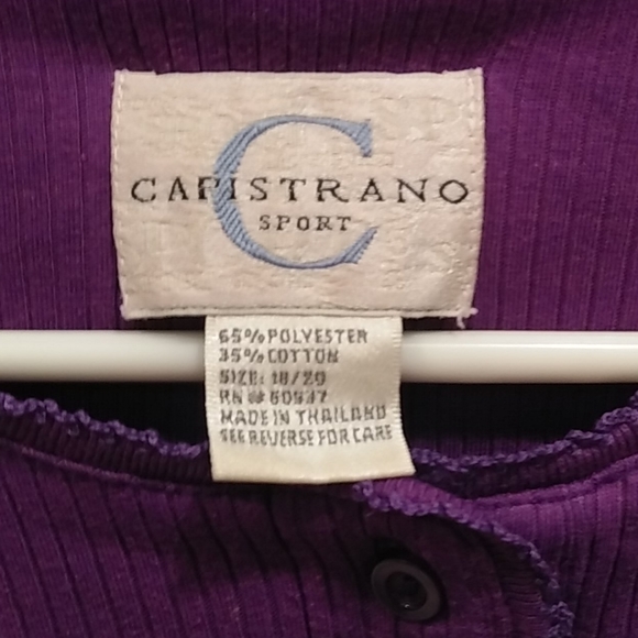 18-20 Women's Capistrano Sport Top - Picture 2 of 4
